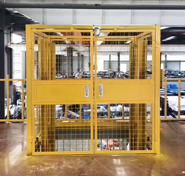 赣州智能导轨式升降机亮相